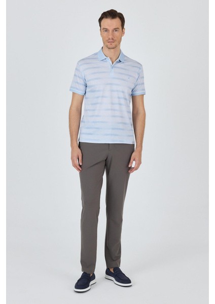 Kısa Kol Baskılı Pike Polo Yaka Cepsiz Slim Fit Tişört 1011250170 fiyatları