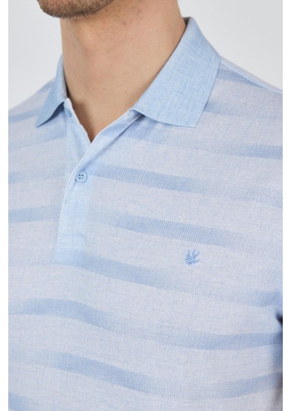 Kısa Kol Baskılı Pike Polo Yaka Cepsiz Slim Fit Tişört 1011250170 fırsatları