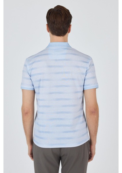 Kısa Kol Baskılı Pike Polo Yaka Cepsiz Slim Fit Tişört 1011250170 indirimleri