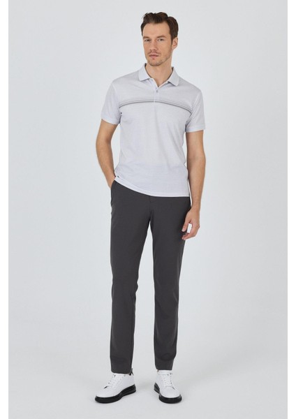 Kısa Kol Baskılı Pike Polo Yaka Cepsiz Slim Fit Tişört 1011250168 fiyatları