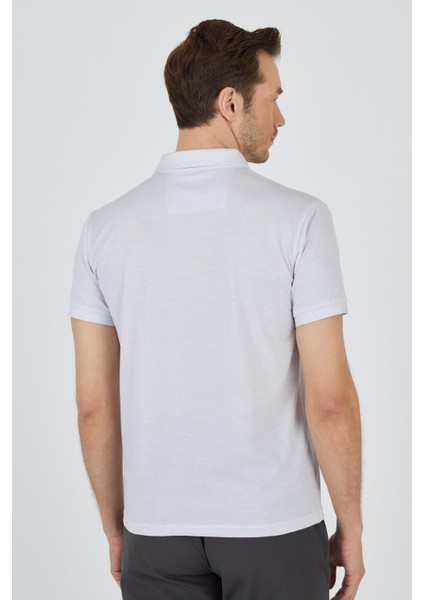 Kısa Kol Baskılı Pike Polo Yaka Cepsiz Slim Fit Tişört 1011250168 indirimleri