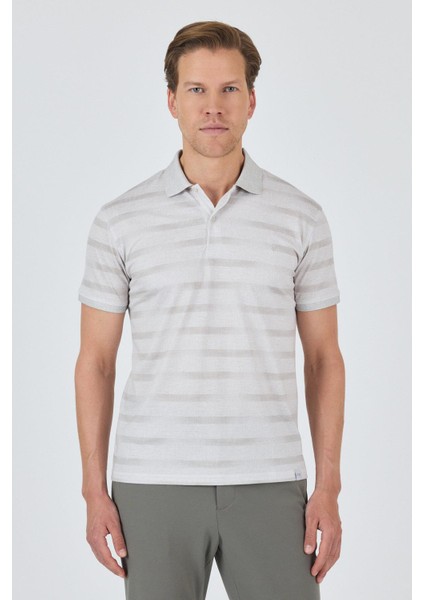 Kısa Kol Baskılı Pike Polo Yaka Cepsiz Slim Fit Tişört 1011250170 fiyatları