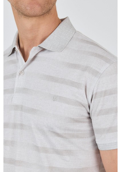 Kısa Kol Baskılı Pike Polo Yaka Cepsiz Slim Fit Tişört 1011250170 fırsatları