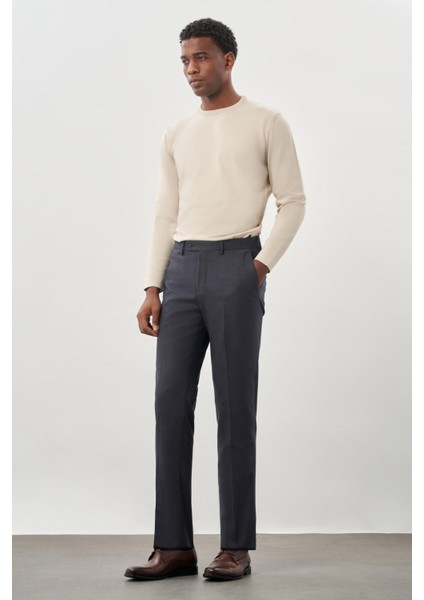 Lacivert Esnek Yandan Cepli Comfort Fit Classic Pantolon 1003245207 modelleri