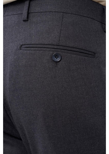 Lacivert Esnek Yandan Cepli Comfort Fit Classic Pantolon 1003245207 indirimleri