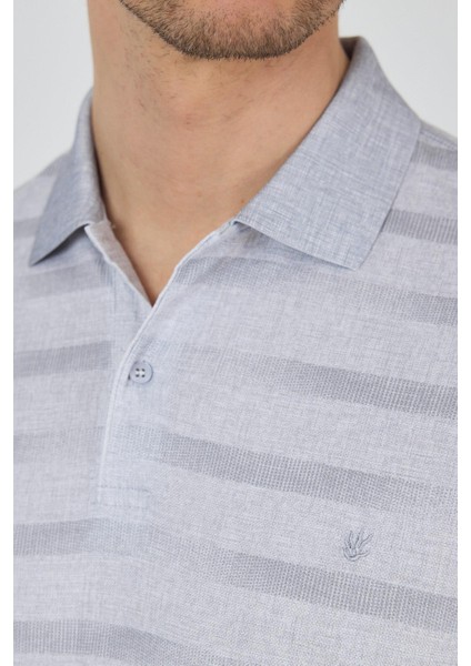 Kısa Kol Baskılı Pike Polo Yaka Cepsiz Slim Fit Tişört 1011250170 fırsatları