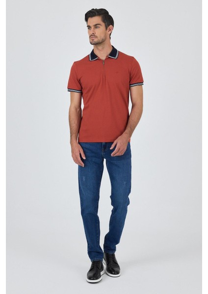 Kısa Kol Düz Pike Polo Yaka Cepsiz %100 Pamuk Slim Fit Tişört 1011250130 fiyatları