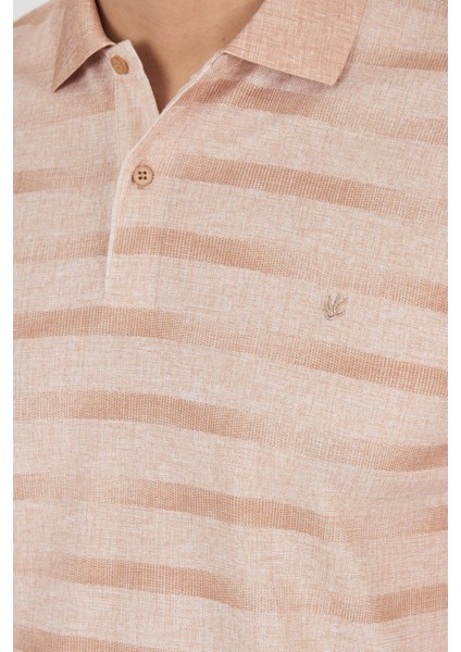 Kısa Kol Baskılı Pike Polo Yaka Cepsiz Slim Fit Tişört 1011250170 fırsatları