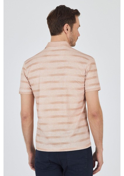 Kısa Kol Baskılı Pike Polo Yaka Cepsiz Slim Fit Tişört 1011250170 indirimleri