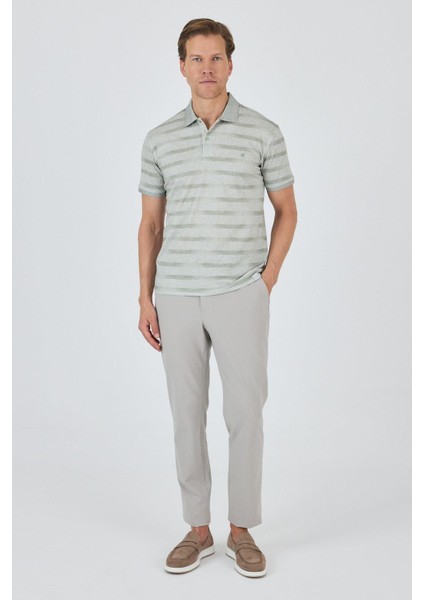 Kısa Kol Baskılı Pike Polo Yaka Cepsiz Slim Fit Tişört 1011250170 fiyatları