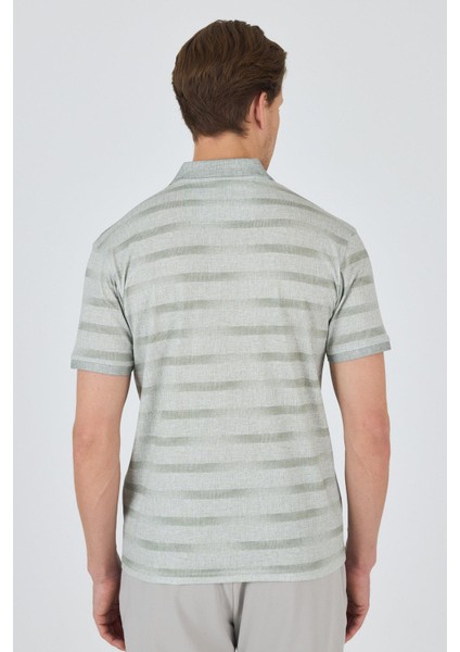 Kısa Kol Baskılı Pike Polo Yaka Cepsiz Slim Fit Tişört 1011250170 indirimleri