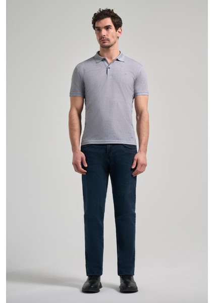 Füme Kısa Kol Baskılı Pike Polo Yaka Cepsiz Esnek Casual Slim Fit Tişört 1011250151 fiyatları