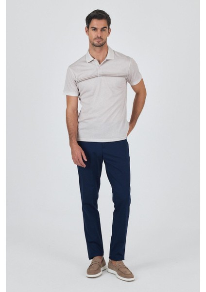 Kısa Kol Baskılı Pike Polo Yaka Cepsiz Slim Fit Tişört 1011250168 fiyatları