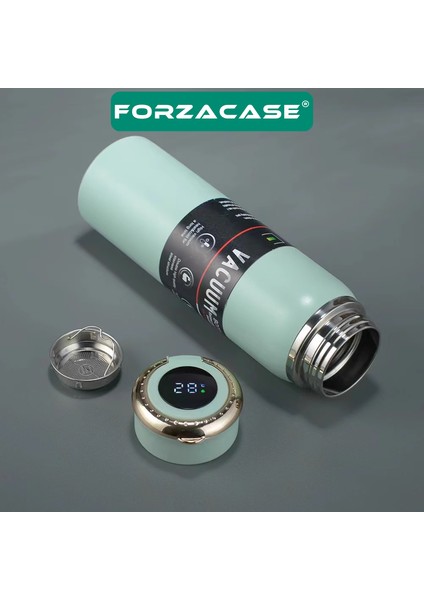 Paslanmaz Çelik Dijital Termometreli 500 ml Sıcak Soğuk Tutan Çay Kahve Su Termosu - FC939 fiyatları