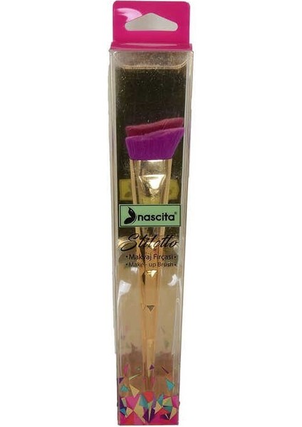 Profesyonel Stiletto Açılı Kontür Makyaj Fırçası - 244 Angled Contour Brush
