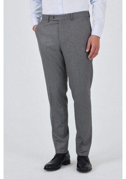 Gri Esnek Yandan Cepli Comfort Fit Classic Pantolon 1003250154 fiyatları