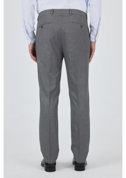 Gri Esnek Yandan Cepli Comfort Fit Classic Pantolon 1003250154 fırsatları