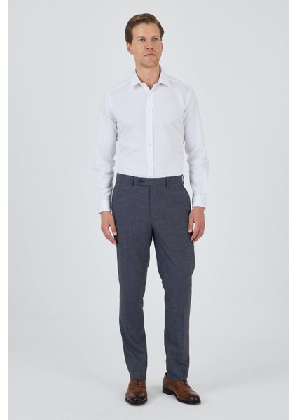 Lacivert Esnek Yandan Cepli Comfort Fit Classic Pantolon 1003250151 fiyatları