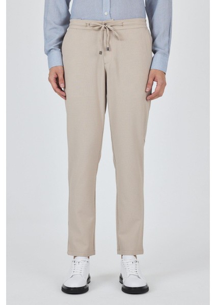 Gri Esnek Lastikli Yandan Cepli Casual Comfort Fit Jogger Pantolon 1003250210
