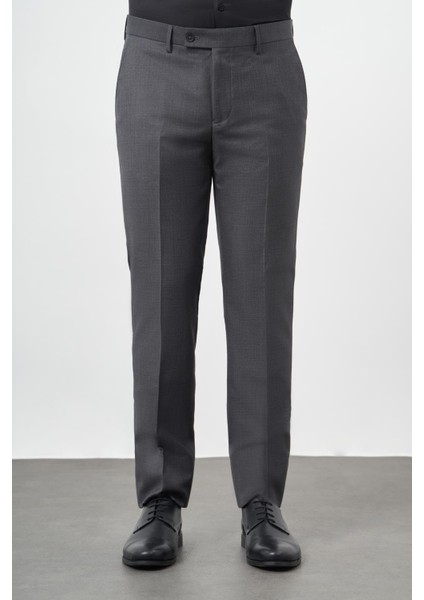 Füme Yandan Cepli Comfort Fit Classic Pantolon 1003245157