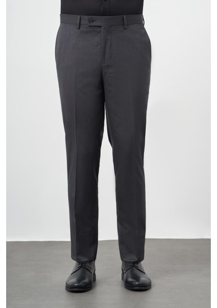 Siyah Yandan Cepli Comfort Fit Classic Pantolon 1003245166
