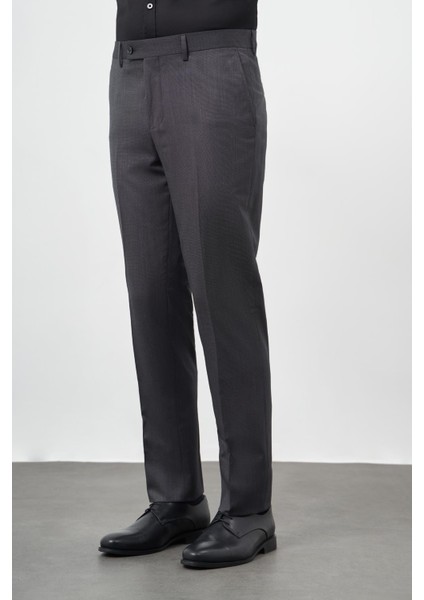 Siyah Yandan Cepli Comfort Fit Classic Pantolon 1003245166 modelleri