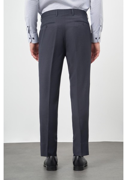 Lacivert Yandan Cepli Comfort Fit Classic Pantolon 1003245157 indirimleri