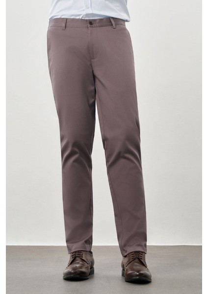 Füme Pamuklu Yandan Cepli Casual Comfort Fit Chino Pantolon 1003245169 fiyatları