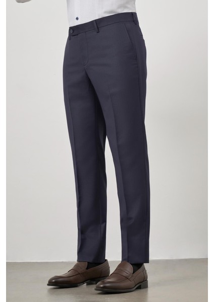 Lacivert Yandan Cepli Slim Fit Classic Pantolon 1003245152 indirimleri