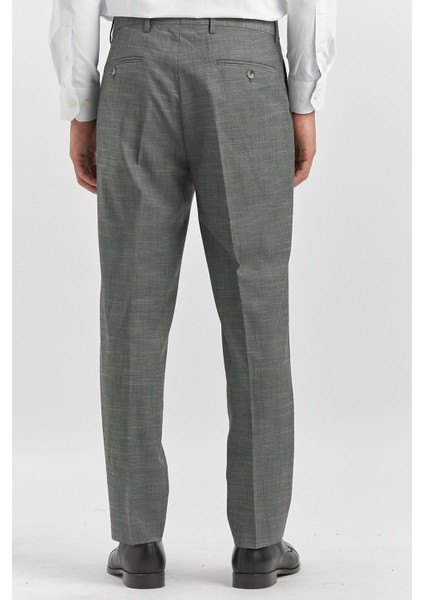 Füme Esnek Yandan Cepli Comfort Fit Classic Pantolon 1003240163 indirimleri