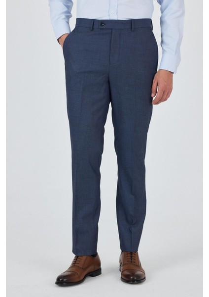 Lacivert Esnek Yandan Cepli Comfort Fit Classic Pantolon 1003250154 modelleri