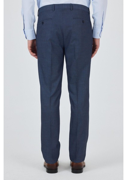 Lacivert Esnek Yandan Cepli Comfort Fit Classic Pantolon 1003250154 fırsatları