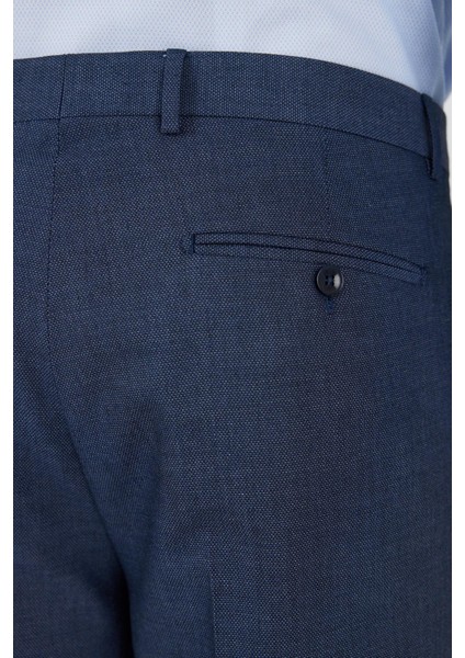 Lacivert Esnek Yandan Cepli Comfort Fit Classic Pantolon 1003250154 indirimleri