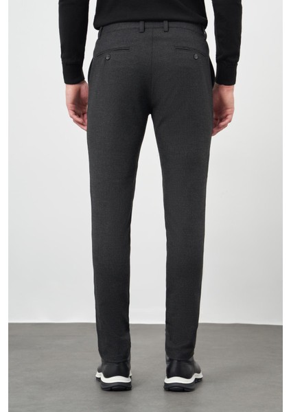Siyah Esnek Yandan Cepli Casual Comfort Fit Chino Pantolon 1003245158 indirimleri