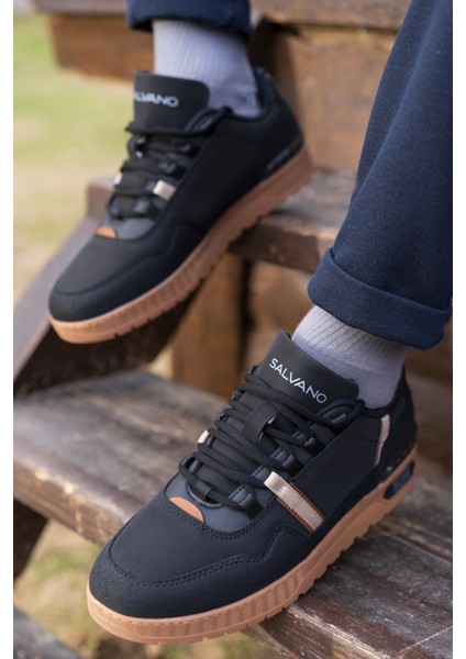 Trend 3pr Sıyah Melanj Erkek Sneaker