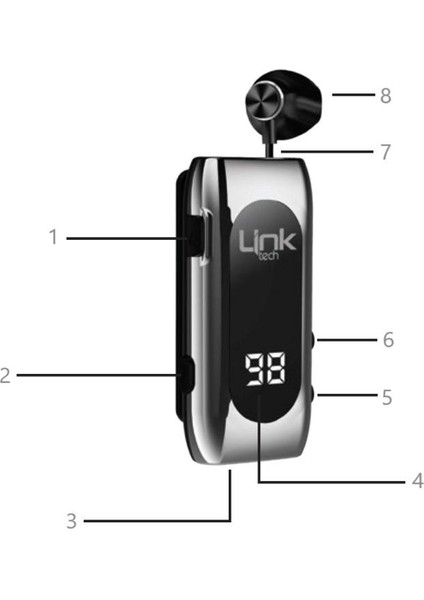 V80 Pro Makaralı Titreşimli 20 Saat Bluetooth Kulaklık (Gümüş) fiyatları