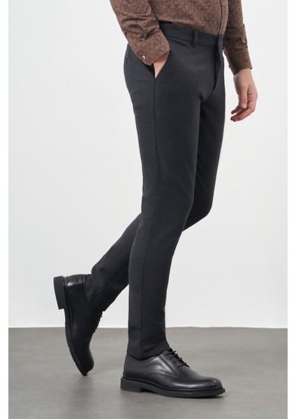 Koyu Lacivert Esnek Yandan Cepli Casual Comfort Fit Chino Pantolon 1003245158 fiyatları
