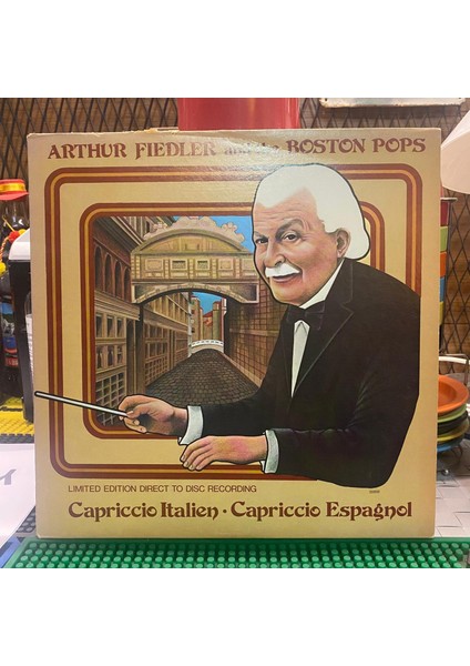 Arthur Fiedler And The Boston Pops * –ıtalian Capriccio - Spanish Capriccio 1978 Plak Isviçre Baskı