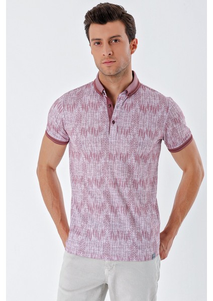 Kısa Kollu Baskılı Armürlücepsiz Casual Slim Fit Dar Kesim T-Shirt 1011230166 modelleri