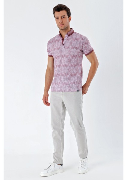 Kısa Kollu Baskılı Armürlücepsiz Casual Slim Fit Dar Kesim T-Shirt 1011230166 fırsatları
