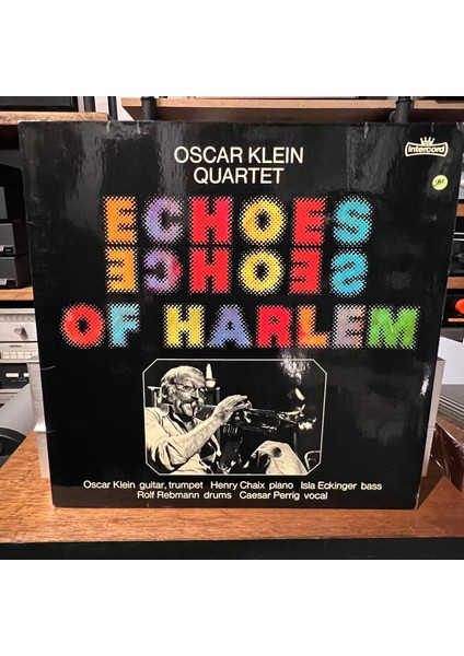 Oscar Klein Quartet – Echoes Of Harlem - 1976 Alman Baskı