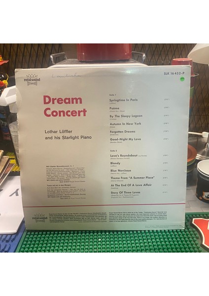 Lothar Löffler –dream Concert Plak Isviçre Baskı fiyatları