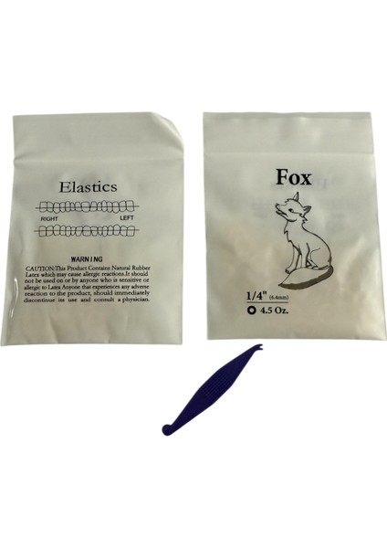 Diş Teli Lastiği 1/4 4.5oz Heavy Ağıziçi Lastik – Ortodonti Lastiği Takma Aparatı