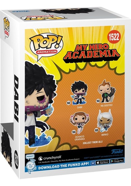 Pop! My Hero Academy 2, Dabi (Flames) Vinil Koleksiyon Figürü modelleri