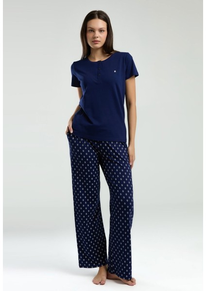 8953 Kadın Kısa Kol Pijama Takım