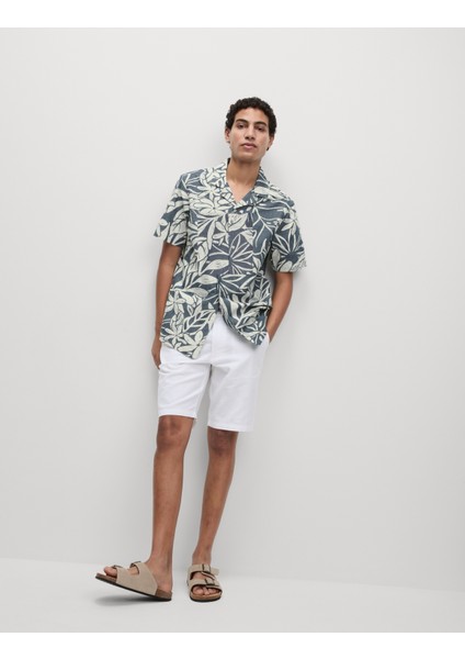 Saf Pamuklu Hawaii Gömlek modelleri