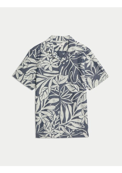 Saf Pamuklu Hawaii Gömlek indirimleri