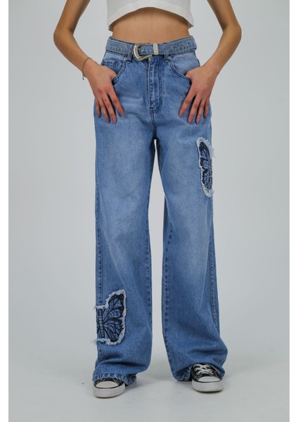 Mavi Jean Butterfly Baggy Kot Pantolon