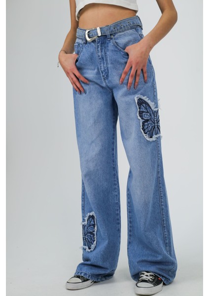 Mavi Jean Butterfly Baggy Kot Pantolon