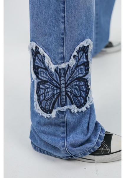 Mavi Jean Butterfly Baggy Kot Pantolon